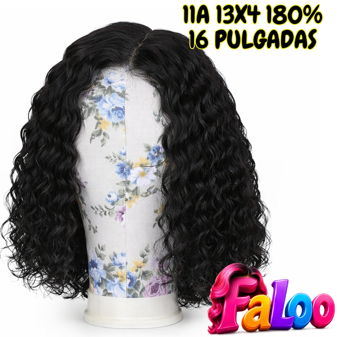 Onda Profunda 11A Bob 13x4 180% 16" Negro FaLoo