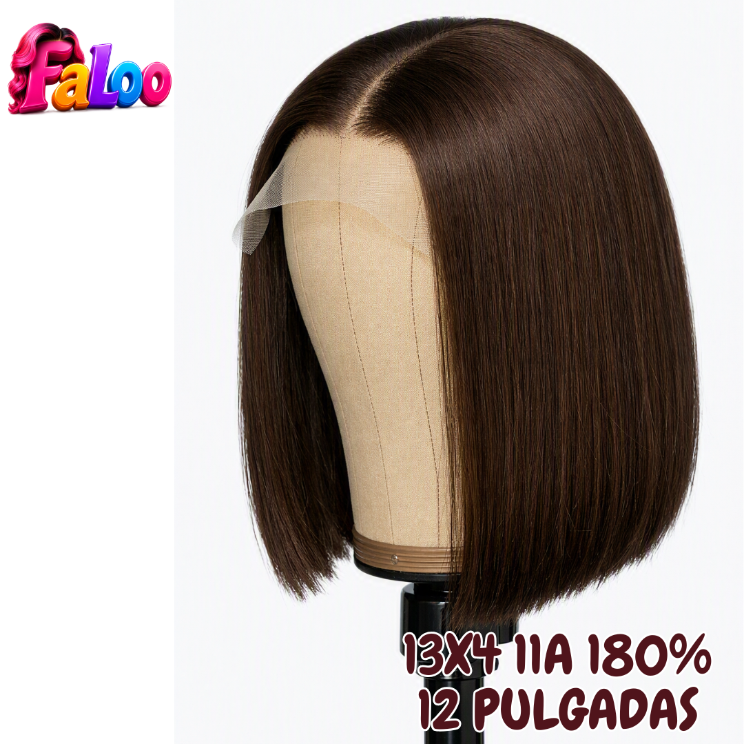 Lacio 11A Bob 13x4 180% 12" #4 Marron FaLoo