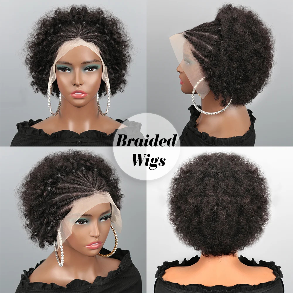 Afro Rizo 13x4 9A 180% 6" Negro NY Hair