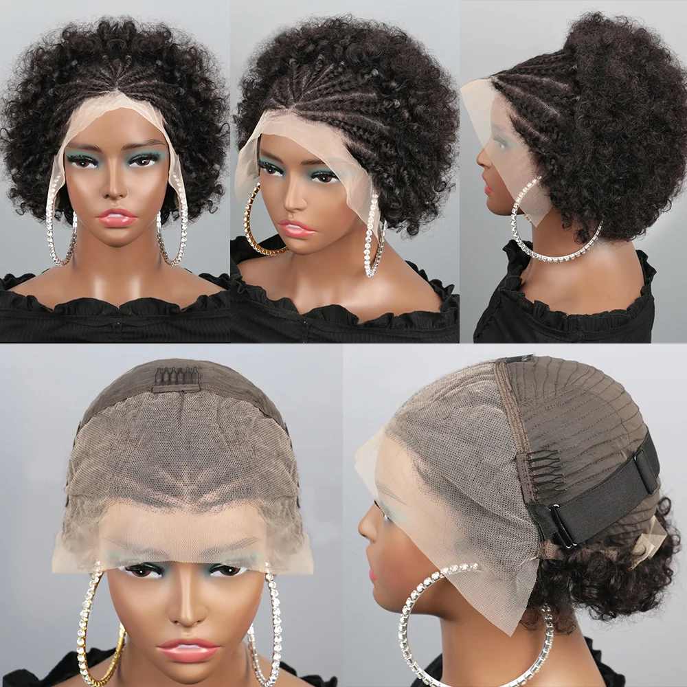 Afro Rizo 13x4 9A 180% 6" Negro NY Hair