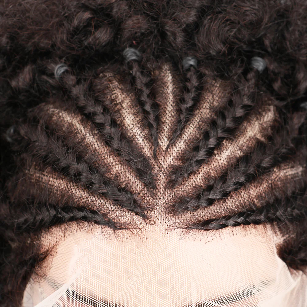 Afro Rizo 13x4 9A 180% 6" Negro NY Hair