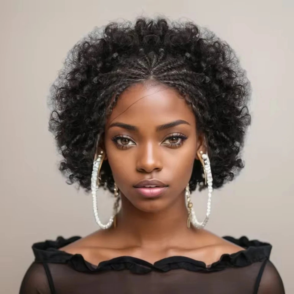 Afro Rizo 13x4 9A 180% 6" Negro NY Hair