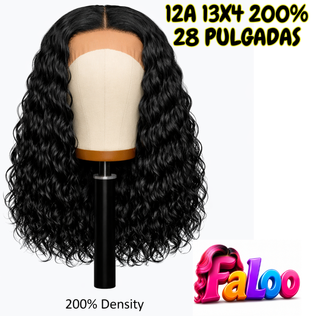 Rizo Suave 12A 13x4 200% 28" Negro FaLoo