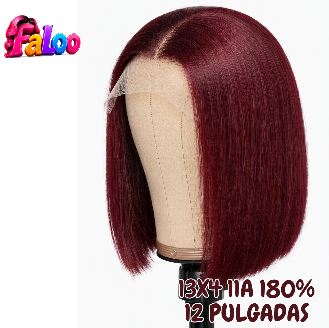 Lacio 11A Bob 13x4 180% 12" #99J Rojo Vino FaLoo
