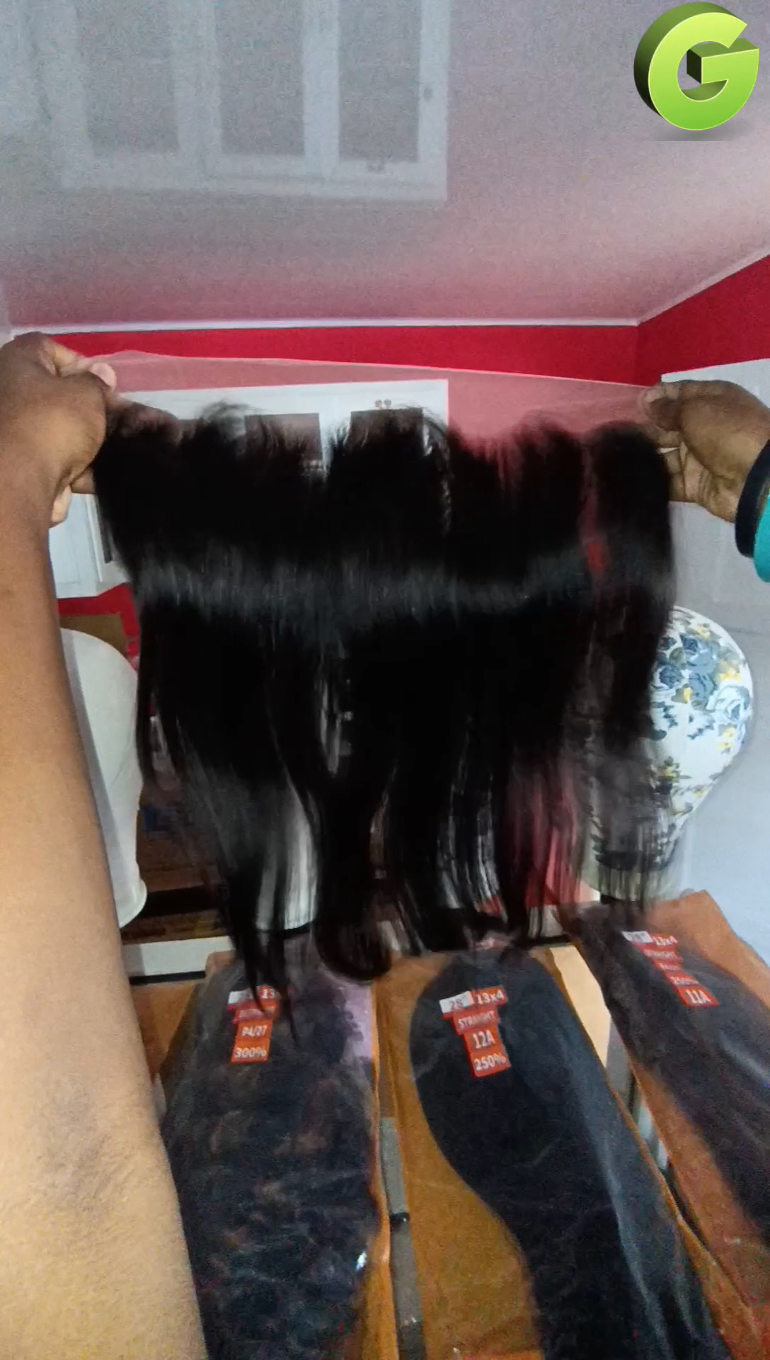 13x4 Frontal 18" Negro Lacio Phasion